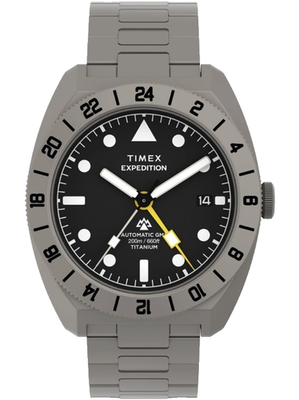 Timex Expedition Pioneer Titanium GMT 200m Automatic Men's Watch