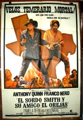 WESTERN SPAGHETTI  ! orig1SH movie poster 1973 DEAF SMITH & JOHNNY EARS !