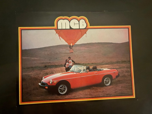 1979 MGB Original US Sales Brochure British Leyland MG Roadster