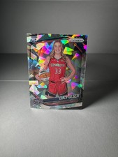 2025 WNBA Prizm 🏀 Lucy Olsen Cracked Ice Variation #145 Washington Mystics RC