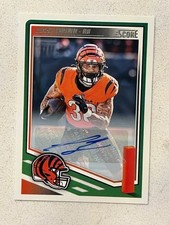 CHASE BROWN Bengals 2025 Score Football veteran base AUTO Autograph