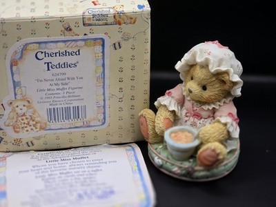 Cherished Teddies, Little Miss Muffet Figur Figur 624799. Van Priscilla