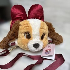 Disney Store Lady and the Tramp 70th Anniversary Lady Shoulder Plush New Tag