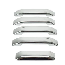 Tailgate Door Handle Levers Covers Trim Bezel Chrome Set for 04-14 Ford F-150