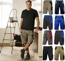 Men's Powerfix Durable Workwear Multipocket Cargo Combat Work Shorts