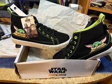 The Mandalorian Baby GroguHigh Top Sneaker Shoes Ground Up Size 5