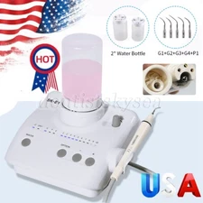 SKYSEA Dental Ultrasonic Scaler Piezo Fit Woodpecker EMS+2 Bottles+5 Tips