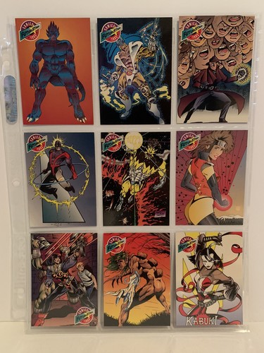 1993 Comics Future Stars Complete Set 1-100 + Star Player Subset + 7 Hot Picks I - Picture 11 of 14