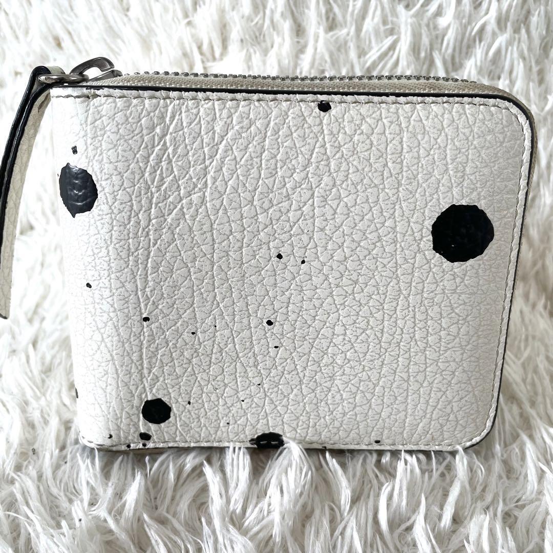 Maison Margiela Bifold Wallet Zip Around Small Paint | eBay