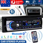 Car Radio Stereo 1Din Bluetooth AM FM Audio Head MP3/USB/AUX In Dash Unit Player