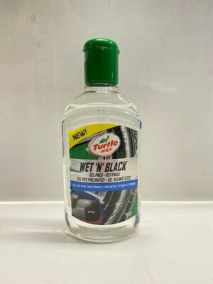 TW38556 TURTLE WAX WET 'N' BLACK GLÄNZEND REIFEN UND TÜRDICHTUNGEN 300 ML 