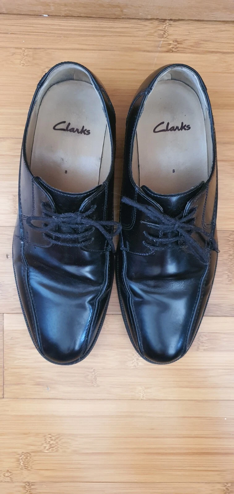 Scarpa stringata Clarks uomo Atticus Lt Lo Gtx pelle nera UK 8 EU 42 US 9 