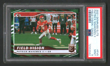 PATRICK MAHOMES II 2021 DONRUSS ELITE FIELD VISION GREEN #FV5 PSA 9 MINT! CHIEFS