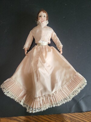  U.F.D.C. Doll Artist Cathy Hansen 8'' Bisque Fashion Doll with Leather Body