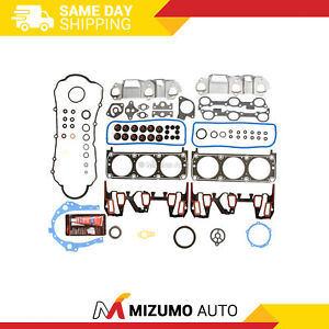 Mizumo Auto MA-4216919778 Full Gasket Set Compatible With/For 95-99 Chevrolet Buick Pontiac Oldsmobile 3.1L OHV Reinforced 