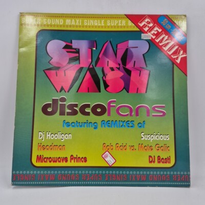 Musik LP DANCE Star Wash - Disco Fans The Remixes 661244 8 Trance Techno Acid