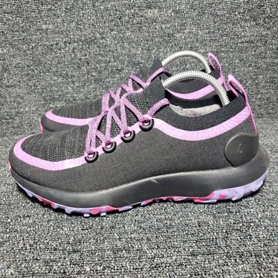 Allbirds Trail Runner Womens 10.5 SWT Hiking Running Black Purple Shoes