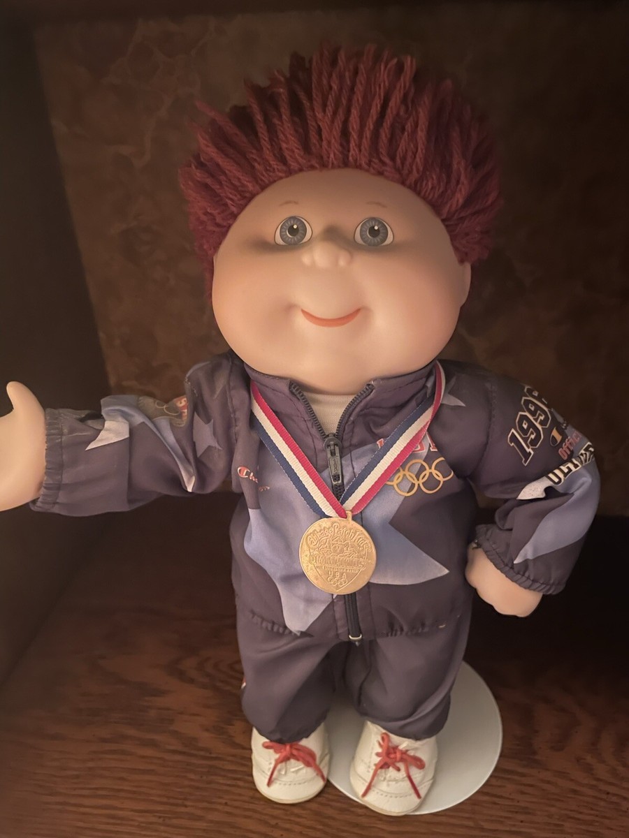 キャベツ人形　オリンピックフィギュアセット　1996年USA 1996 Olympics Cabbage Patch Kids Doll - Special Edition