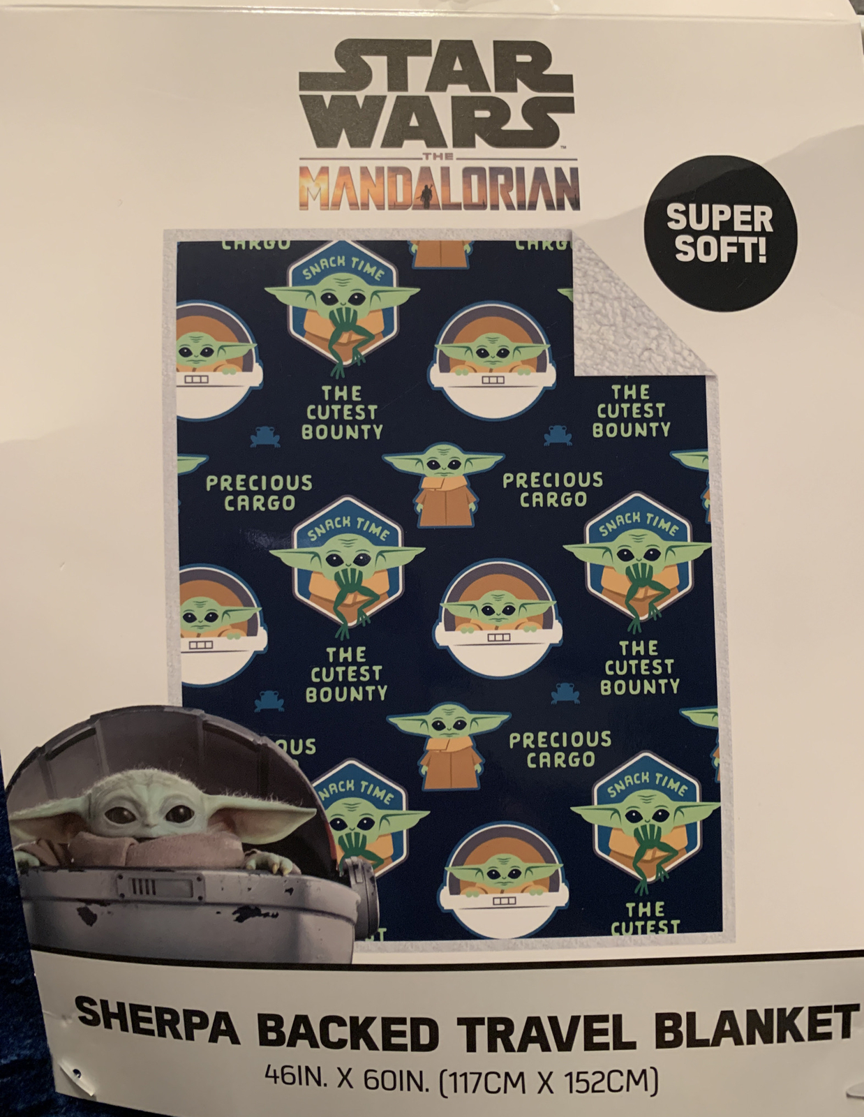 Star Wars The Mandalorian Sherpa Backed 