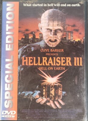 Hellraiser III: Hell On Earth (DVD, 1992, Special Edition)