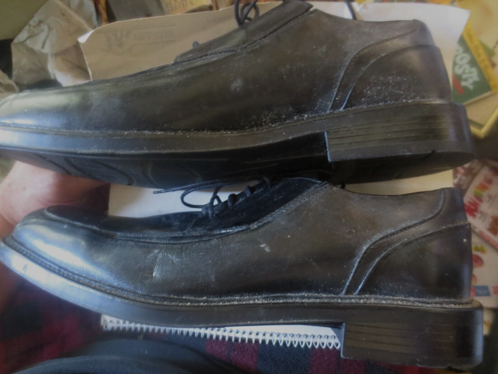 SAOLA Dockers ProStyle scarpa Oxford elegante casual in pelle stringata uomo 9 5M con etichette