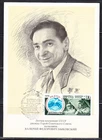Soviet Russia 1977 space maxi card astronaut V.Bykovskiy 003