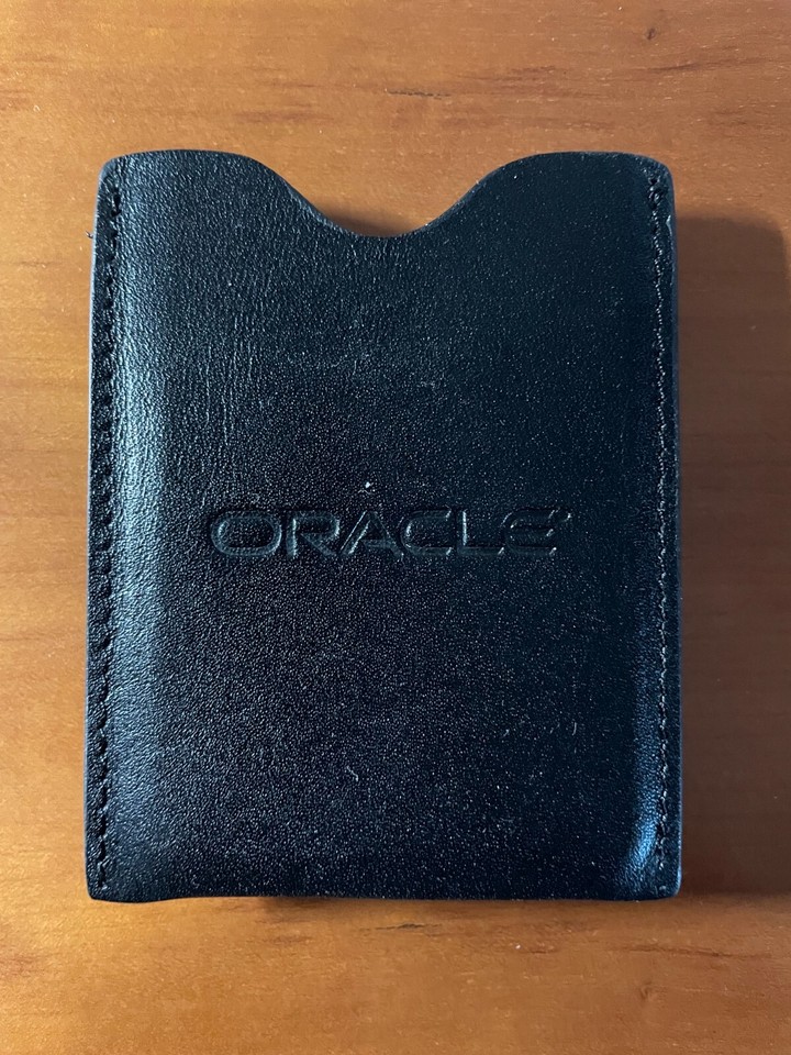 Cambridge Promotional Men's Leather Money Clip Credit Card Holder