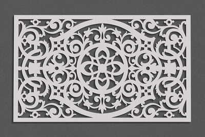 Panneau Décoratif Ajouré Florelle – Décoration Murale 3D – 72 X 120 Cm