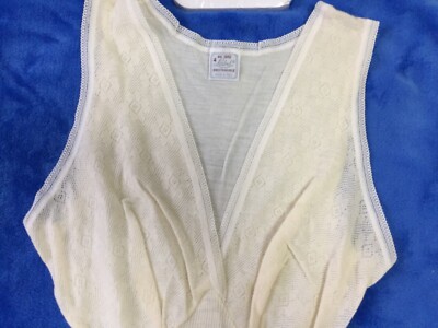  Liabel Wool top  woman tank size it4 eu80 us36 ivory  