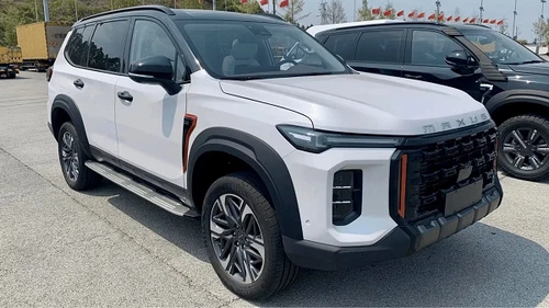 2xBLACK Roof racks for LDV D90 2017 - 2025 Aerodynamic Cross bars - Picture 9 of 9