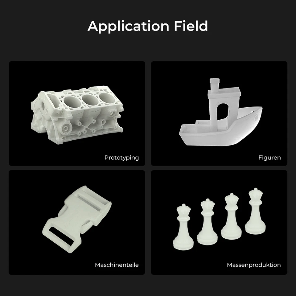 Filamento Creality Hyper PLA 1,75 mm Alta fluidez Alta velocidad 3D estable U0T9 Foto 2 de 4