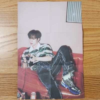 Gun-il Folding Lyric Poster Xdinary Heroes 3rd Mini Album Deadlock Compact Ver.