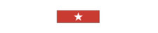 4" us texas lone star distinguished service ribbon bumper sticker decal usa made