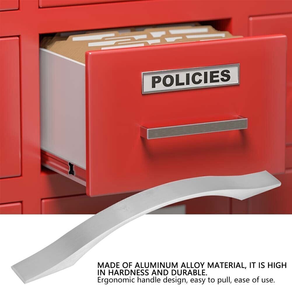 Aluminum Alloy Cabinet Drawer Handle Kitchen Cupboard Furniture Drawer Pull Bar