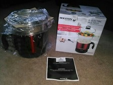 Electric Multi Pot Steamer w/Accessories! Holstein Housewares * New In Box!