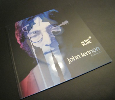 John Lennon 70th Birthday Mont Blanc Special Edition Pen Catalog - NYC Release