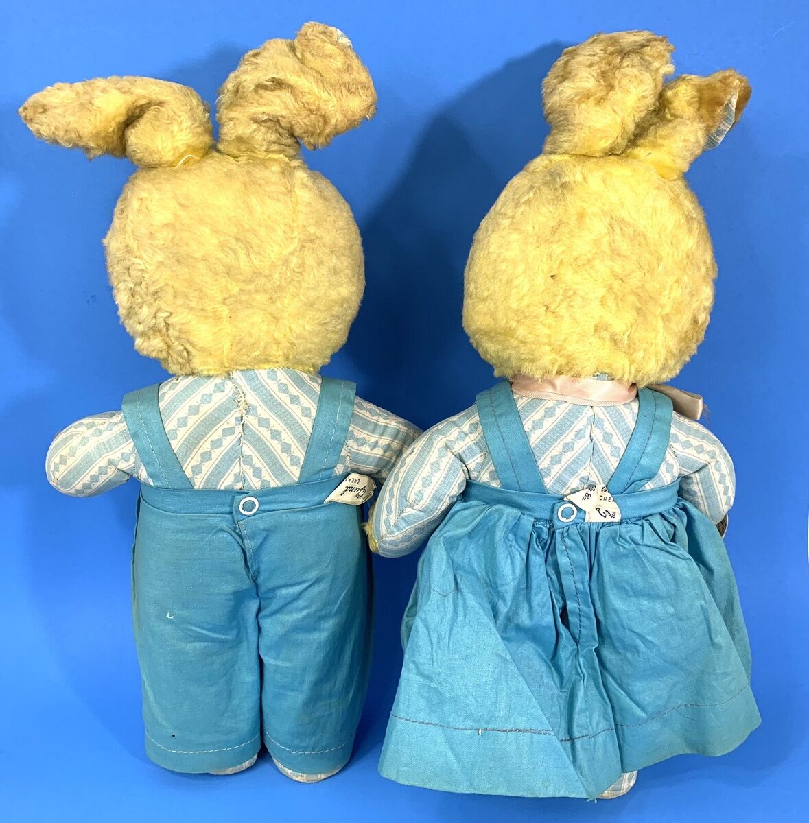 RARE Vintage GUND Plush Rubber Face Doll Rabbit Bunny Girl RARE Vintage GUND Plush Rubber Face Doll Rabbit Bunny Girl