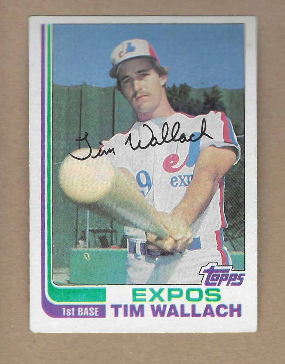 TIM WALLACH 1982 TOPPS ROOKIE #191 MONTREAL EXPOS