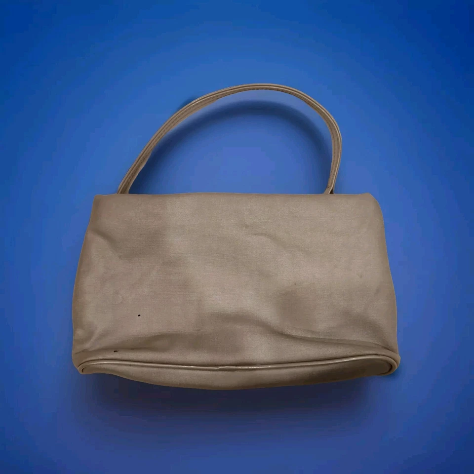 Bolso de mano con correa de PVC gris vintage ANEW RETROACTIVE 2000 B22 Foto 3 de 4