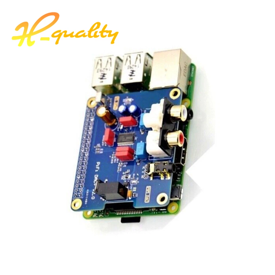 PCM5122 per Raspberry pi B+ 2/3B HIFI DAC + scheda audio modulo audio digitale - Immagine 2 di 4