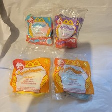 Teletubbies McDonald's Vintage Happy Meal Toys 2000 4 Sealed 1,2,4,4