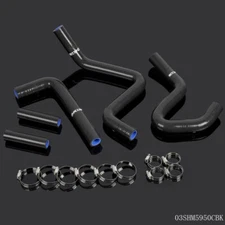 Fit for 1994 - 2002 KAWASAKI KX250 KX 250 Silicone Radiator Hose & Clamps Kit