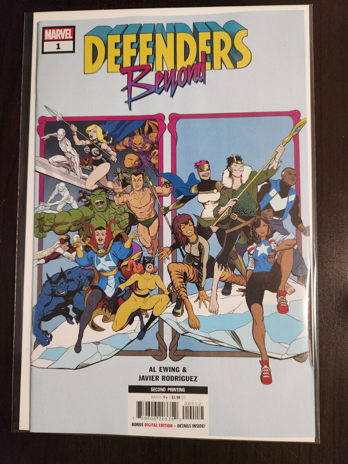 Defenders Beyond #1 2nd Printing Javier Rodriguez Cover Marvel 2022 NM