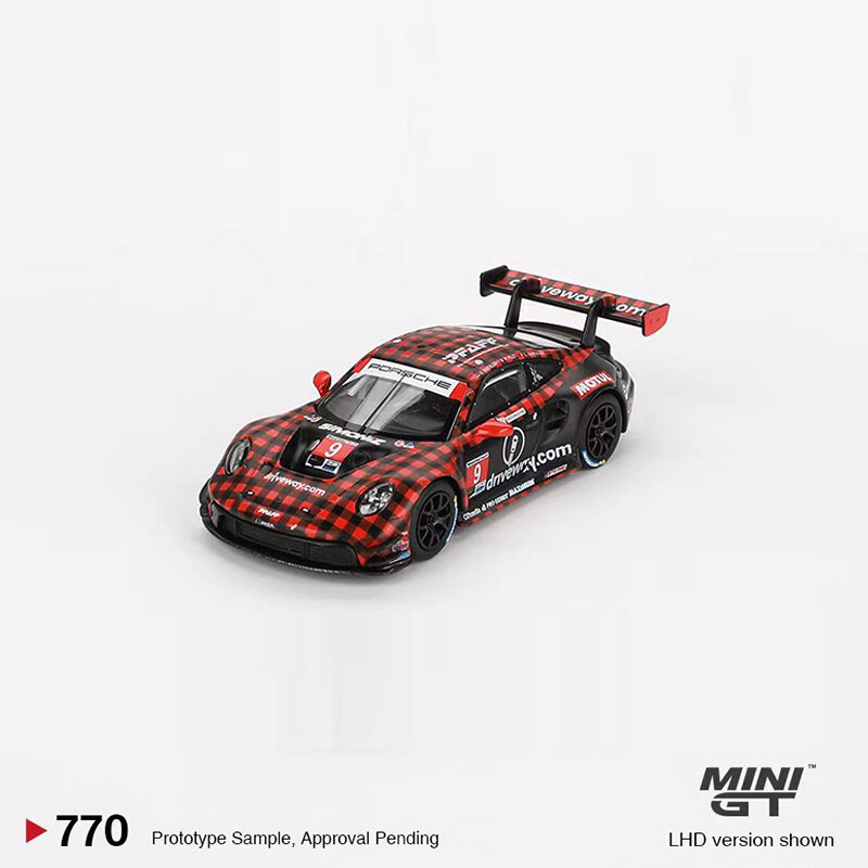 MINIGT 1:64 Porsche 911 GT3 R #9 GTD PRO Pfaff Motorsports Racing