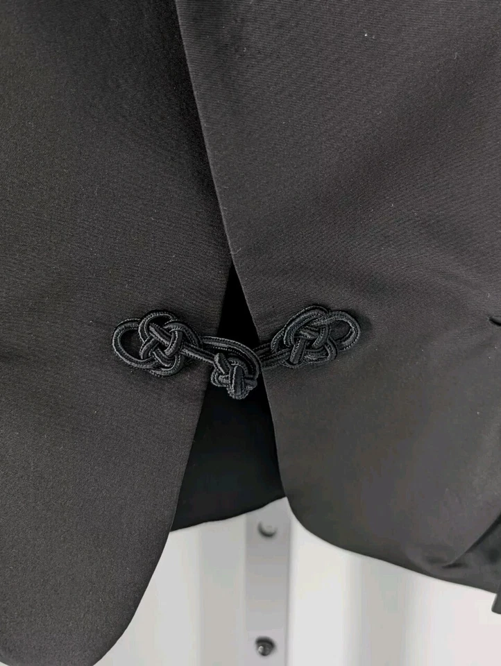 Chaqueta Blazer Oscar De La Renta Resort 2008 Pasarela Esculpida Seda Alta Costura 38" Foto 3 de 4