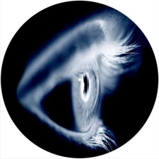 Slipmat Slip Mat Pad Felt for any 12" Turntable LP DJ Record Player EYE BLACK