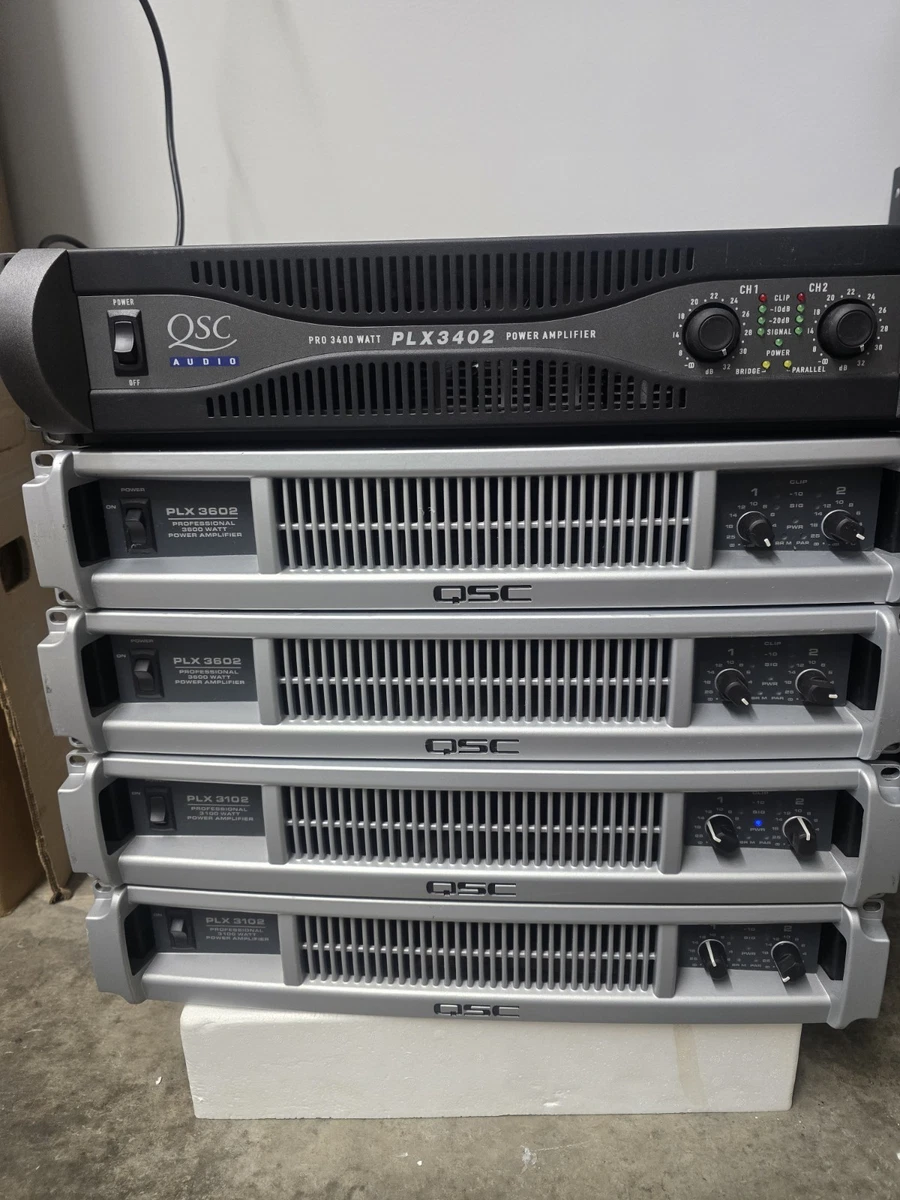 QSC PLX Pro Audio Amplifiers for sale | eBay