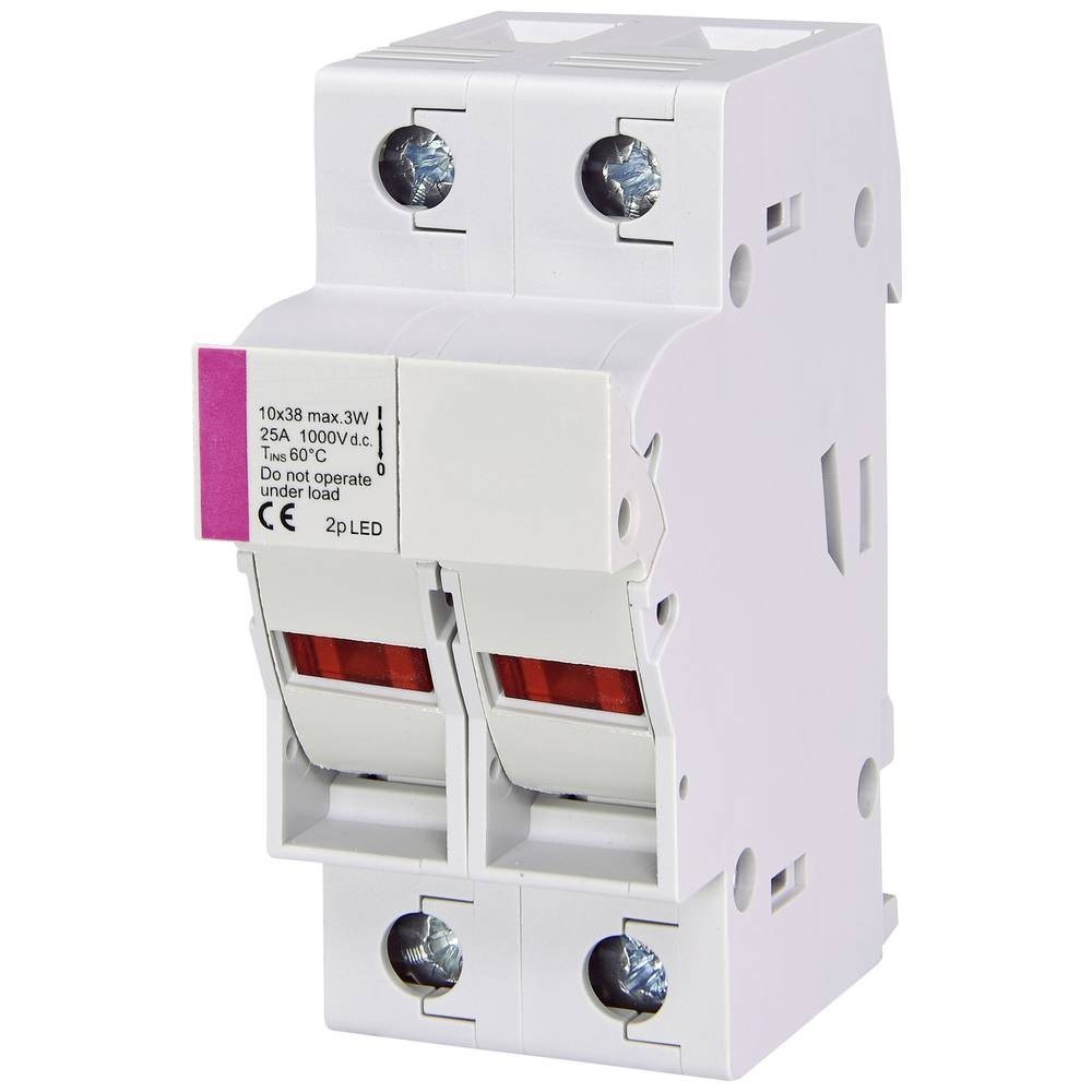 Porte-fusible ETI 002540213 EFH 10 évite les pannes solaires invisibles