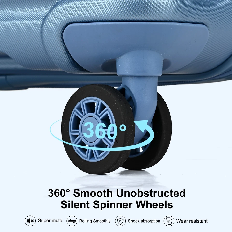 RMW Koffer leichte Hartschale PC robust Trolley Handgepäck - Bild 3 von 4