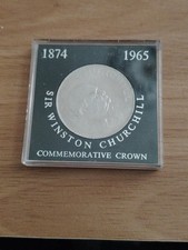 1965 Sir Winston Churchill Commemorative Crown Coin Boxed